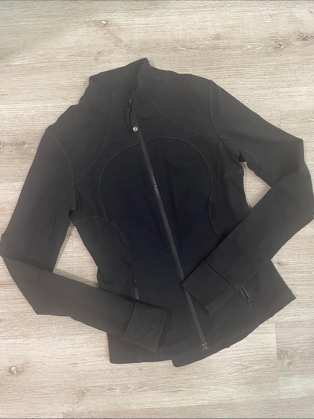 Lululemon Define Jacket Luon | Black | Size 8 | Full Zip | Sculpting Gym Jacket